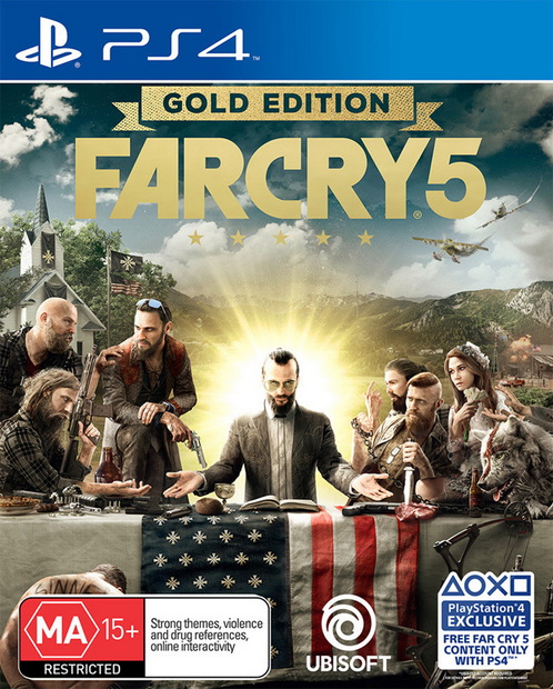 【5.05】ps4《孤岛惊魂5：黄金版（Far Cry 5 Gold Edition）》中文版[PKG]+v1.09【含DLC】下载